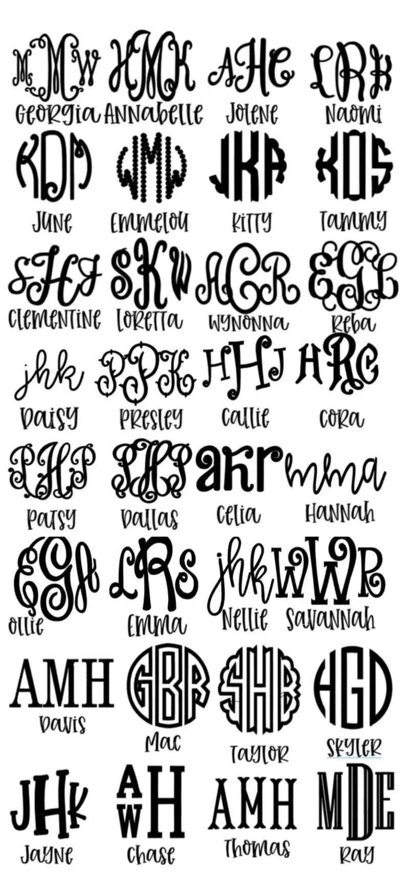 Embroidered Monogram Bella Canvas Tee-Wholesale