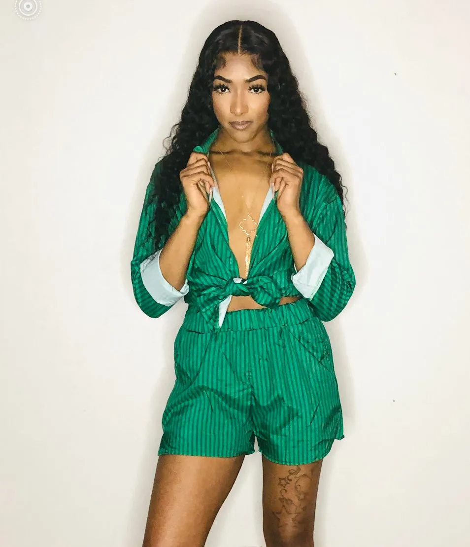Emerald Envy Short Set