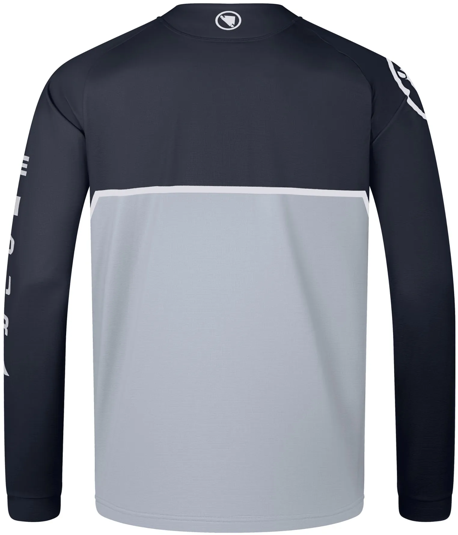 Endura Core Printed Long Sleeve Mens Cycling Jersey - Black