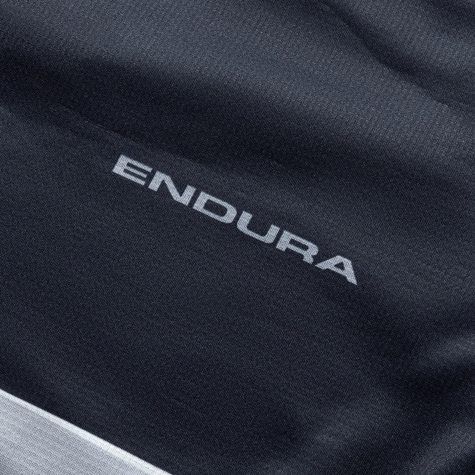 Endura Core Printed Long Sleeve Mens Cycling Jersey - Black