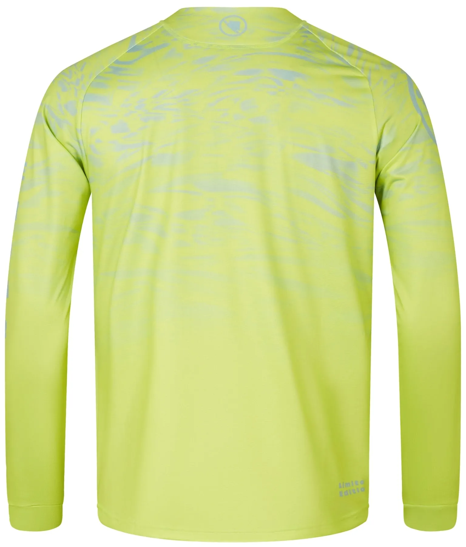 Endura Marble LTD Printed Long Sleeve Mens Cycling Jersey - Green