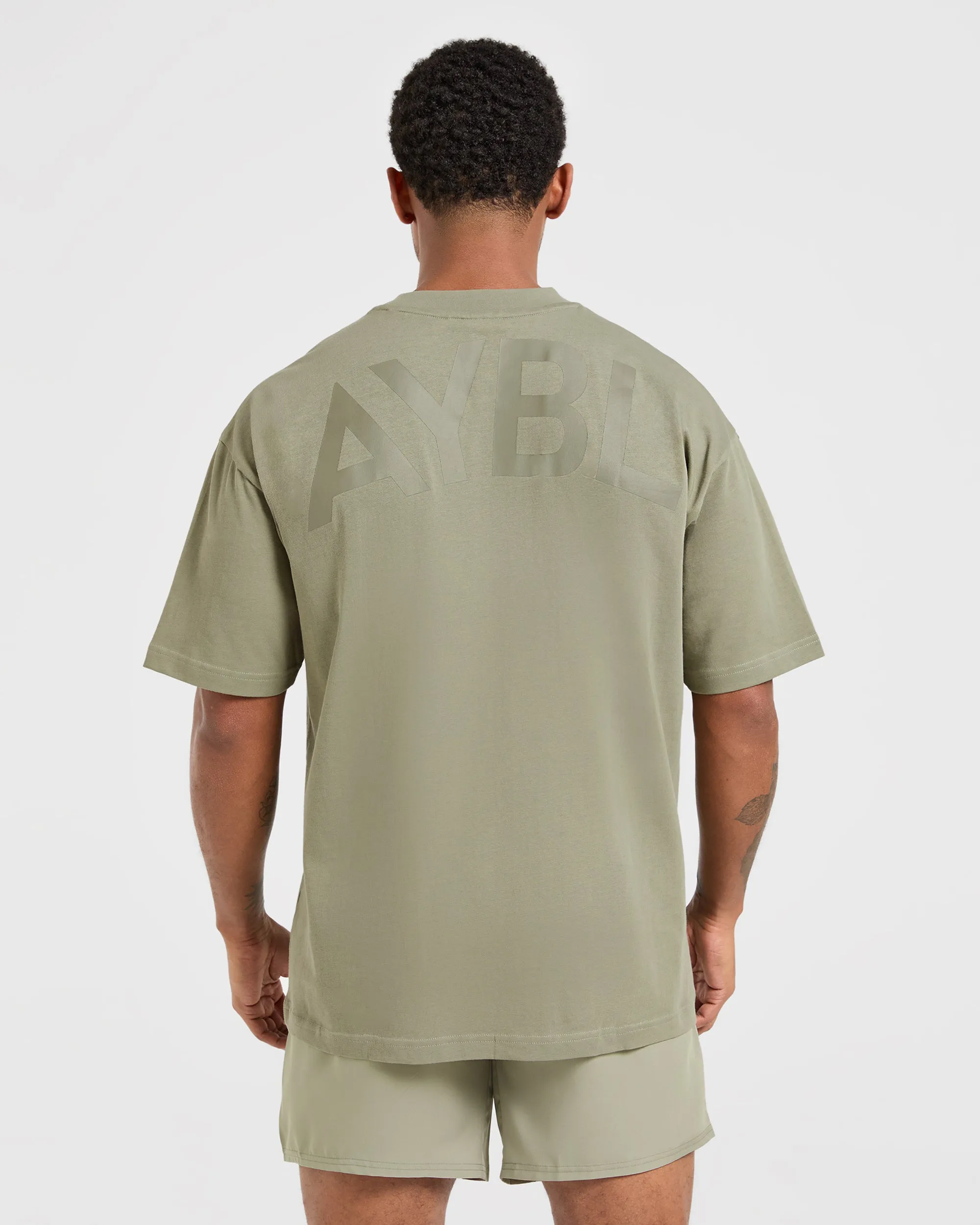Essential Oversized T Shirt - Desert Olive