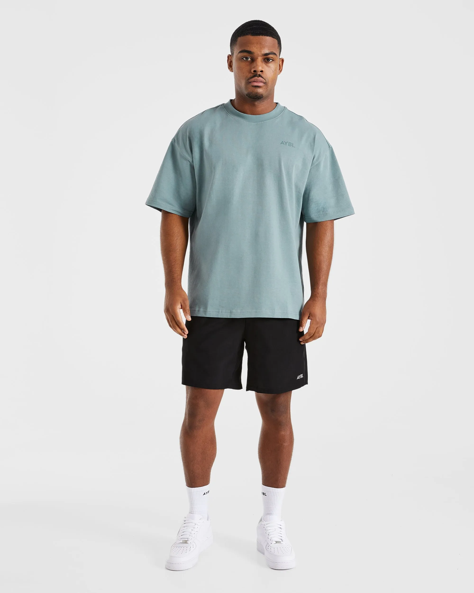Essential Oversized T Shirt - Ocean Mist