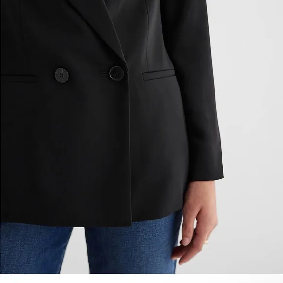 Express women Double Breasted 27&quot; Blazer size small