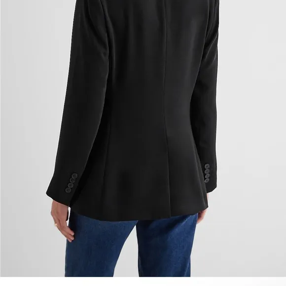 Express women Double Breasted 27&quot; Blazer size small