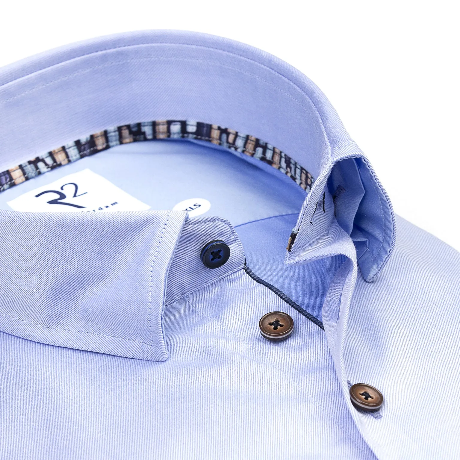 Extra long sleeves. 2 PLY organic cotton shirt
