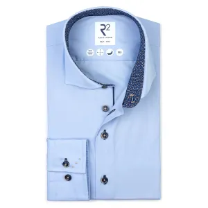 Extra long sleeves. Poplin cotton shirt