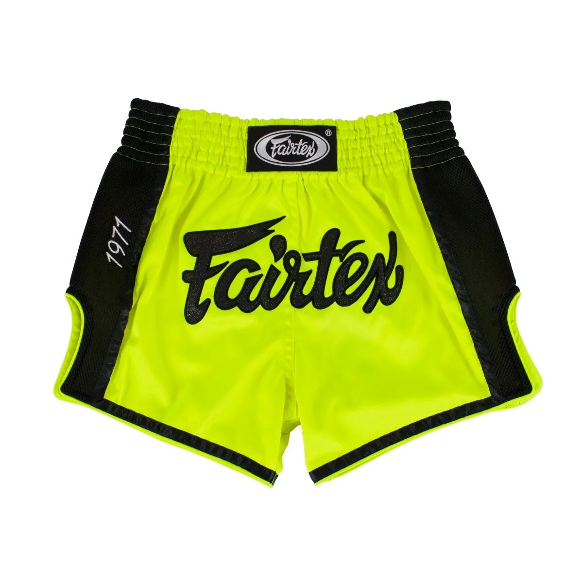 FAIRTEX LIME GREEN MUAY THAI SHORTS - BS1706