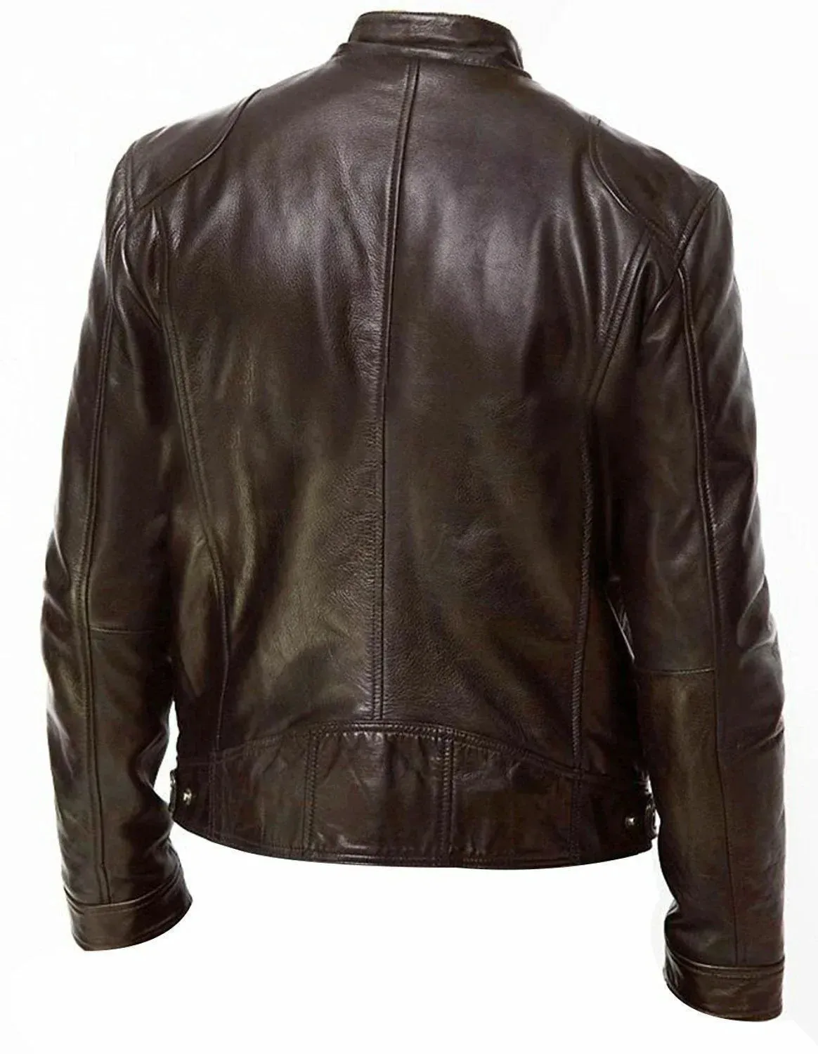 Fashion men's leather jacket