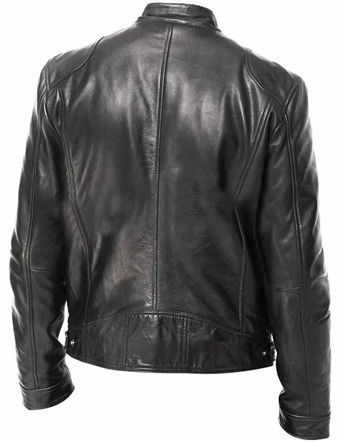 Fashion men's leather jacket