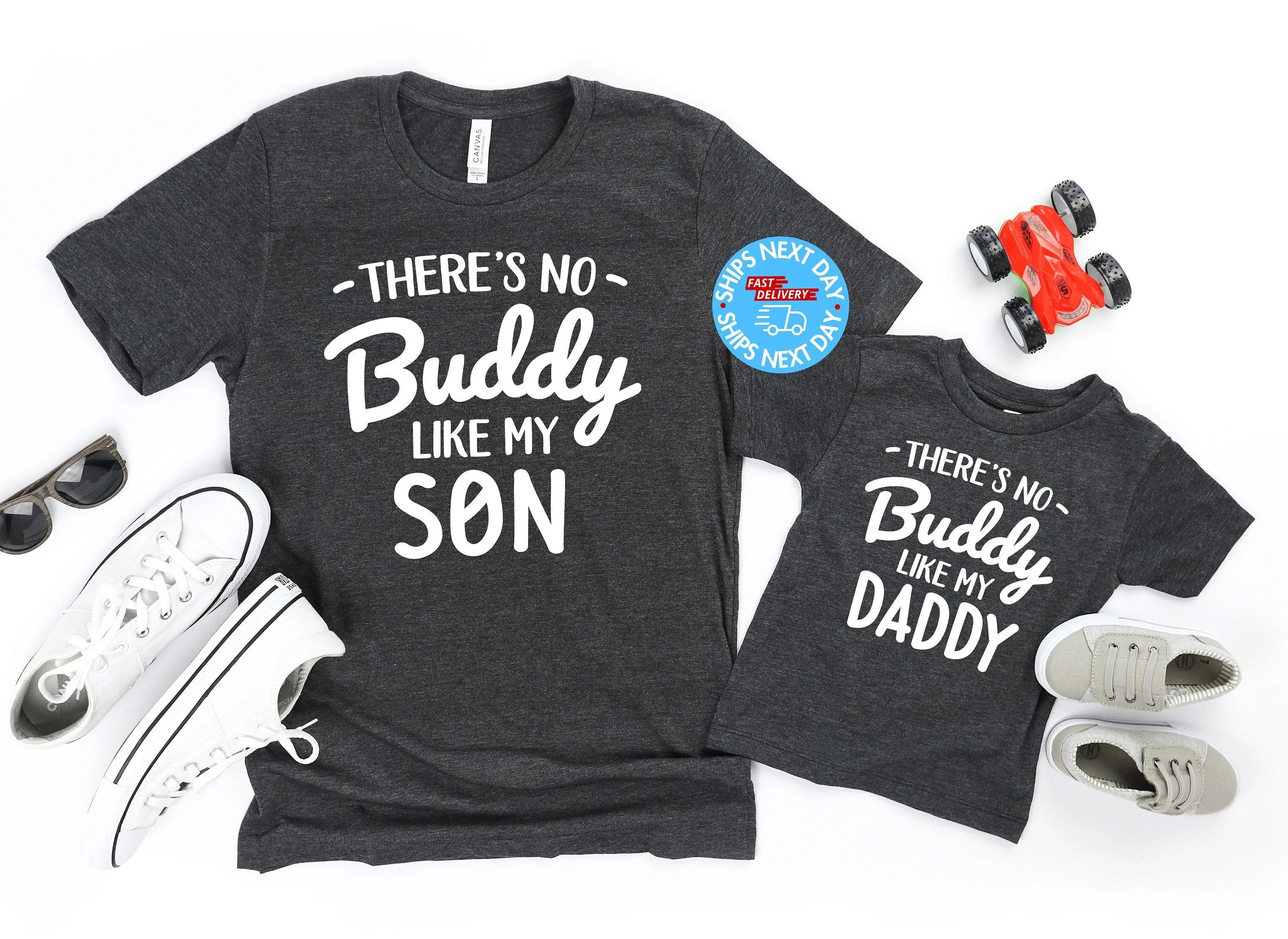 Father and son shirts, fathers day gift, number one dad, first fathers day, gift for husband, gift for dad, matching son and dad