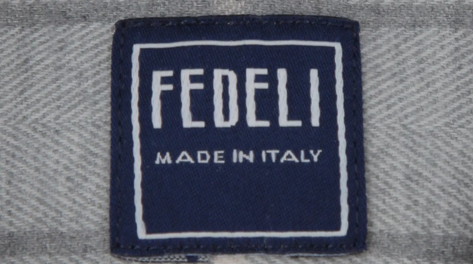 Fedeli Light Gray Shirt - Slim