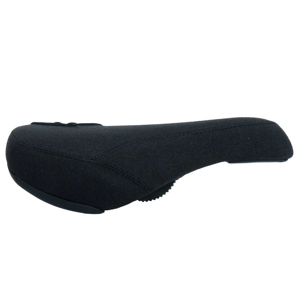 Federal Slim Steath Logo Seat - Black With Raised Black Embroidery