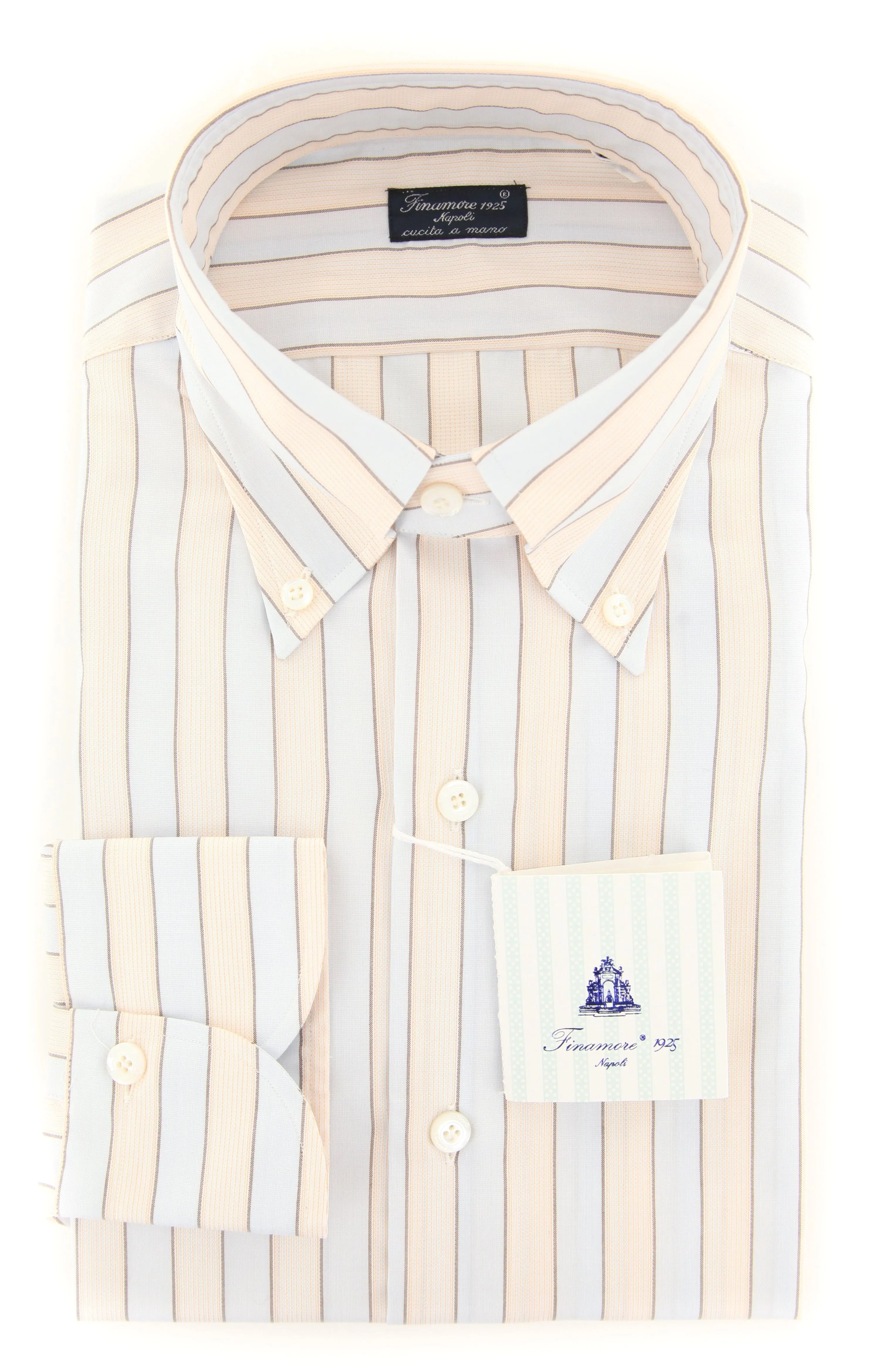 Finamore Napoli Light Blue Shirt - Slim