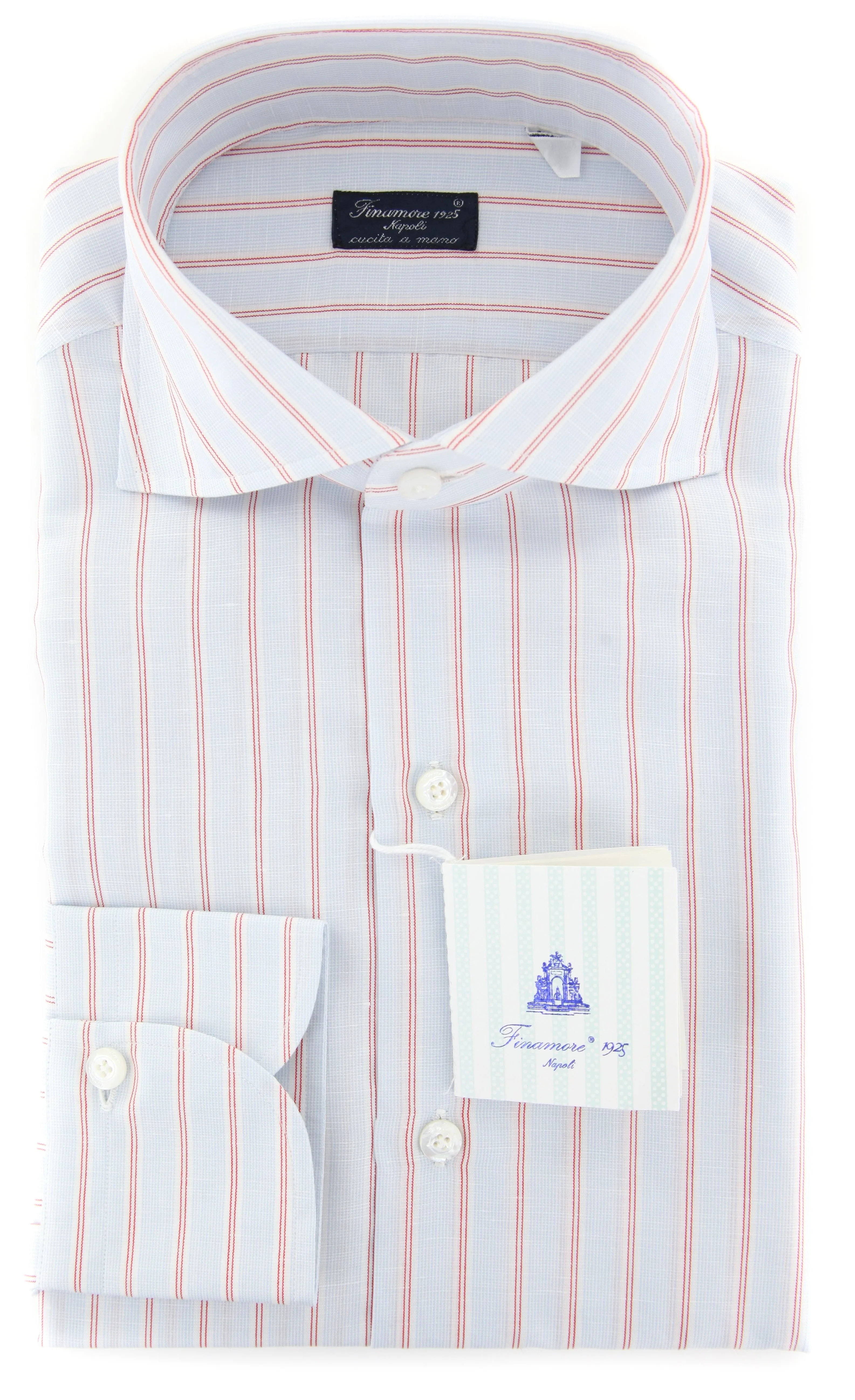 Finamore Napoli Light Blue Shirt - Slim