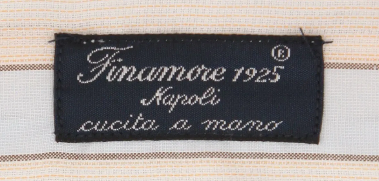 Finamore Napoli Light Blue Shirt - Slim