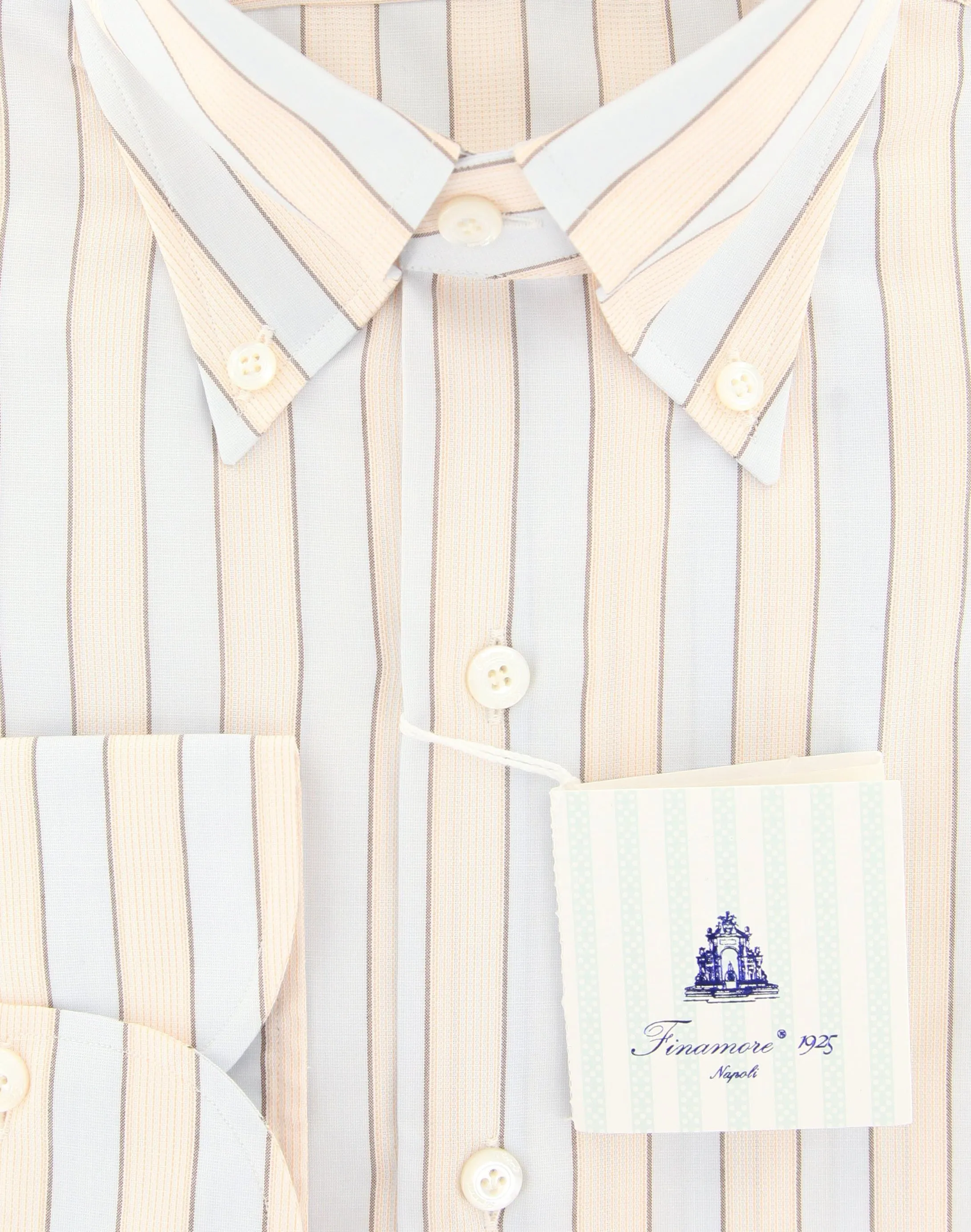 Finamore Napoli Light Blue Shirt - Slim