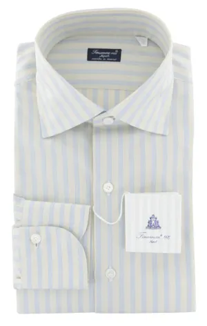 Finamore Napoli Light Gray Shirt - Slim