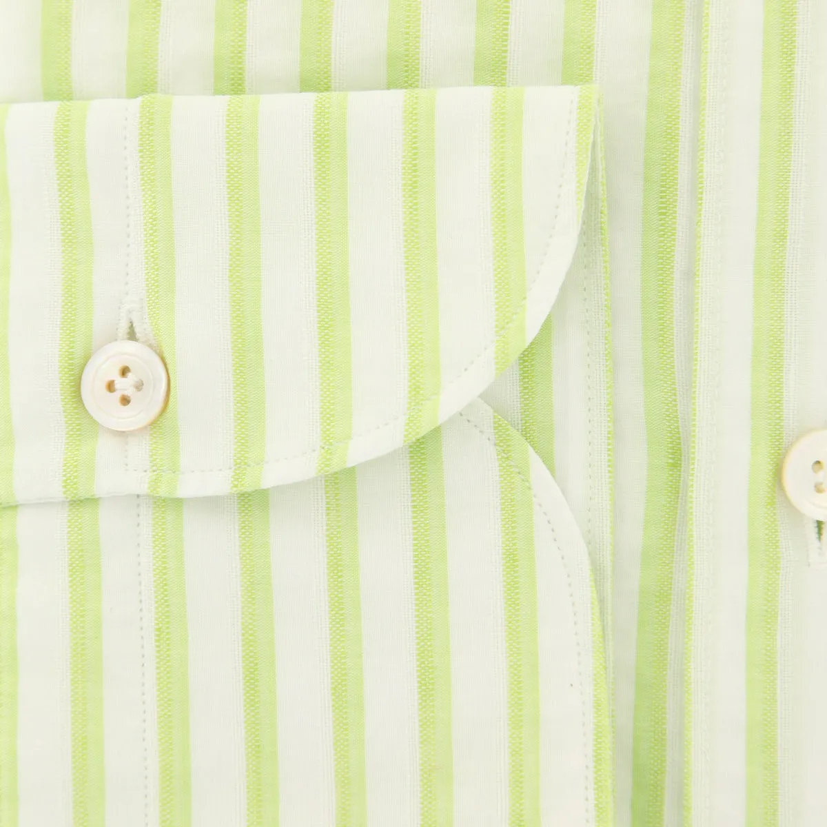 Finamore Napoli Light Green Shirt - Extra Slim