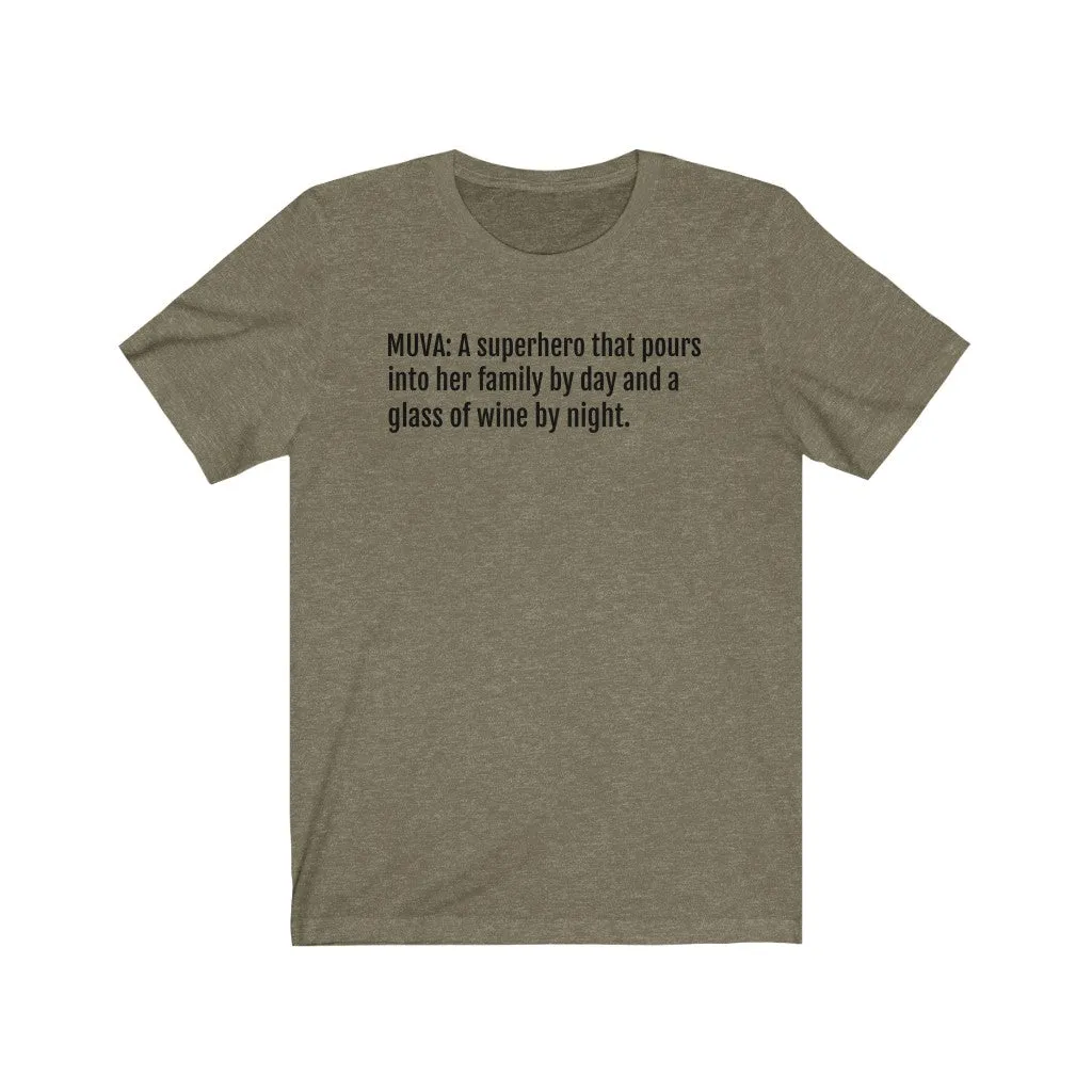 Fine Ass Muva - Unisex Jersey Short Sleeve Tee