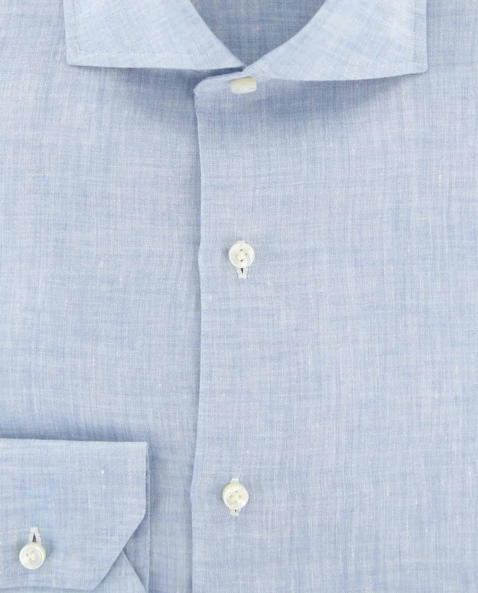 Fiori Di Lusso Light Blue Shirt - Full