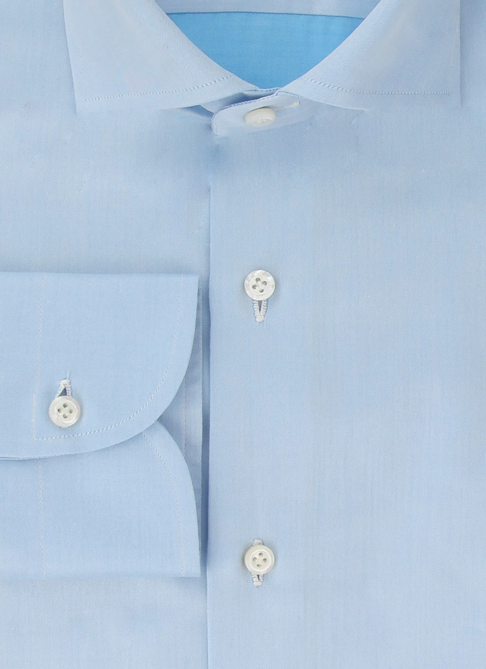 Fiori Di Lusso Light Blue Shirt - Slim