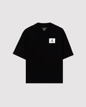 FLIGHT ESSENTIALS OVERSIZED T SHIRT "BLACK"