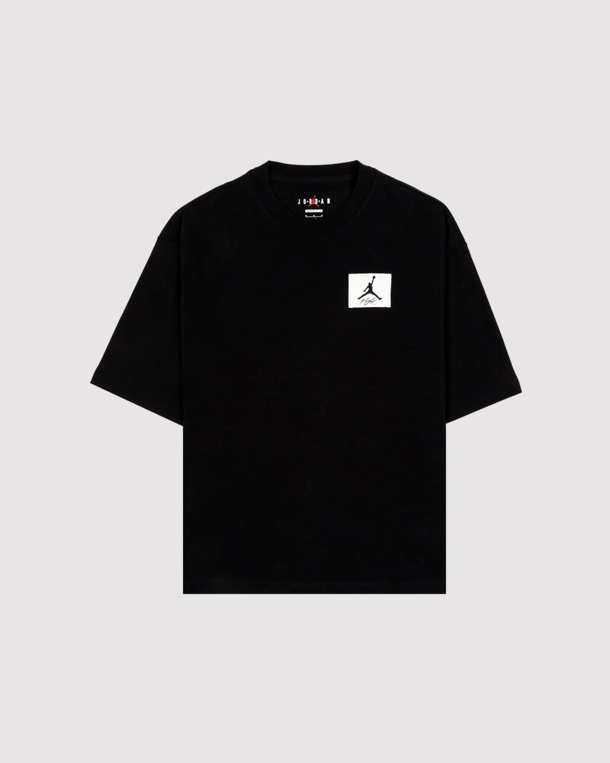 FLIGHT ESSENTIALS OVERSIZED T SHIRT "BLACK"