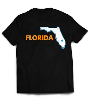 Florida T-Shirt Florida Map Unique T-Shirts for Your Unique Personality   by Market Trendz