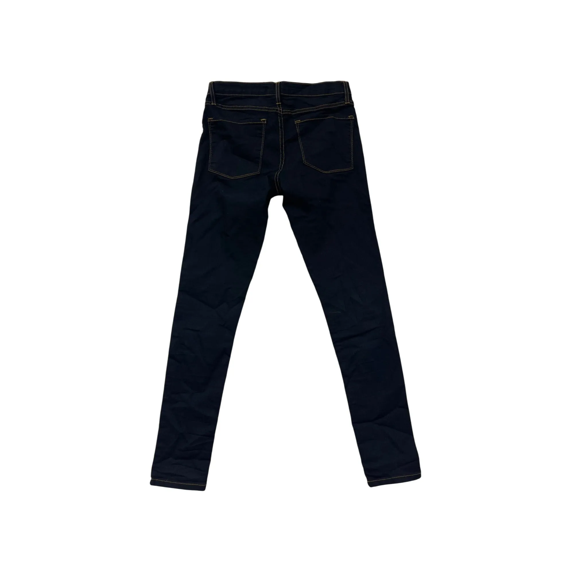 Flying Monkey Womens Skinny Jeans 29 Dark Wash Stretch Cotton Blend Denim USA Made #6886