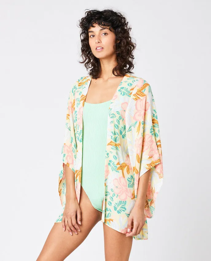 FOLLOW THE SUN KIMONO - LIGHT ORANGE