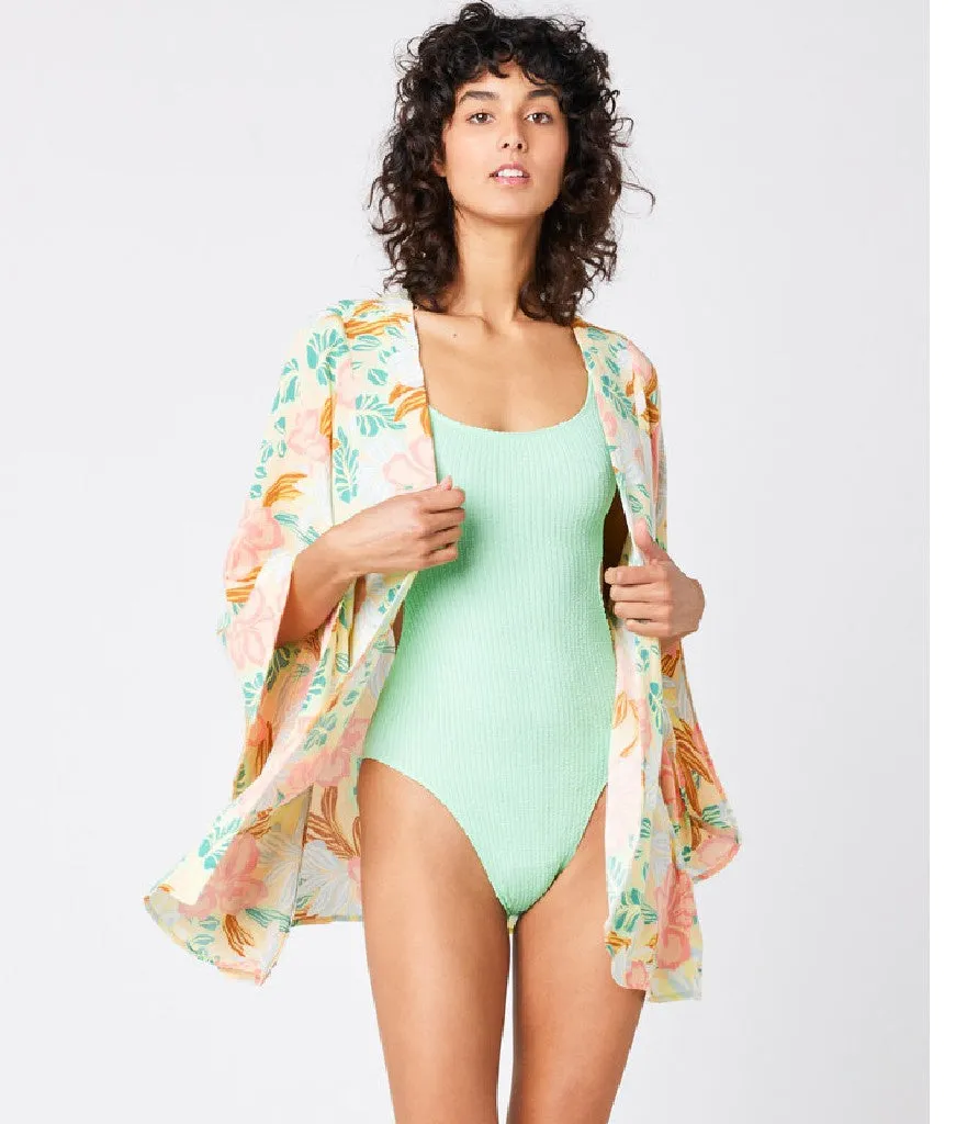 FOLLOW THE SUN KIMONO - LIGHT ORANGE
