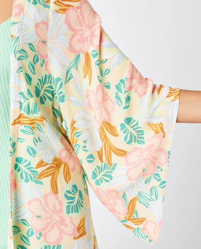 FOLLOW THE SUN KIMONO - LIGHT ORANGE