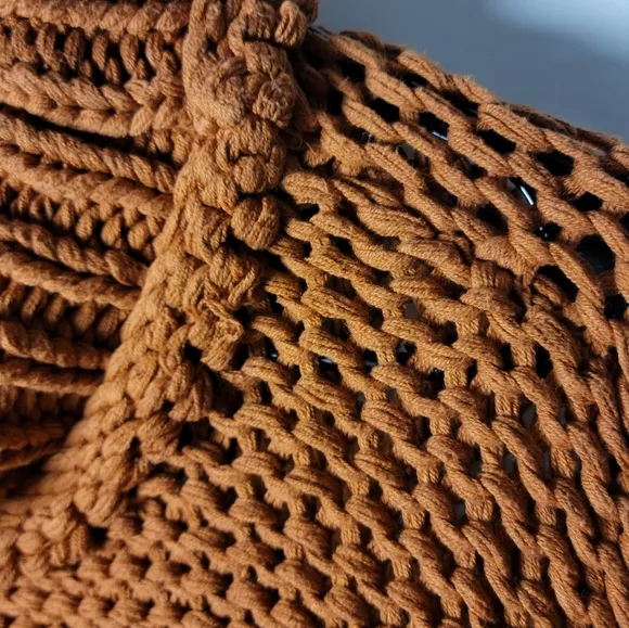 Free People My Only Sunshine Knit Sweater Fisherman Sweater Size Medium