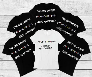 Friends Style Hen Party T-Shirts