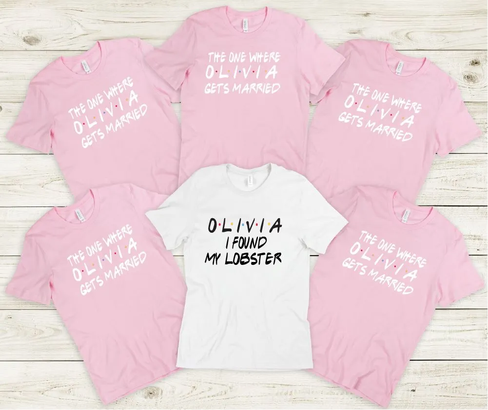 Friends Style Hen Party T-Shirts