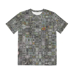 Galaxy Frog Fractal Cymagic Kaleidoscape Tee (AOP)