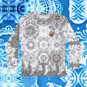 Galaxy Frog River Plate FC Fractal Cymatics Long Sleeve Shirt (AOP)