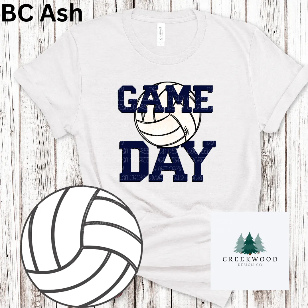 Game Day Volleyball Navy