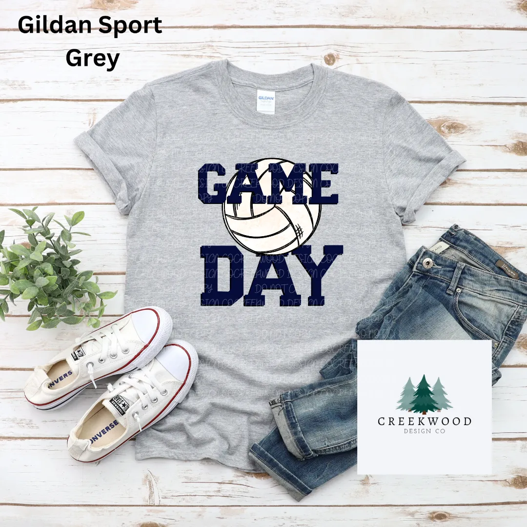 Game Day Volleyball Navy
