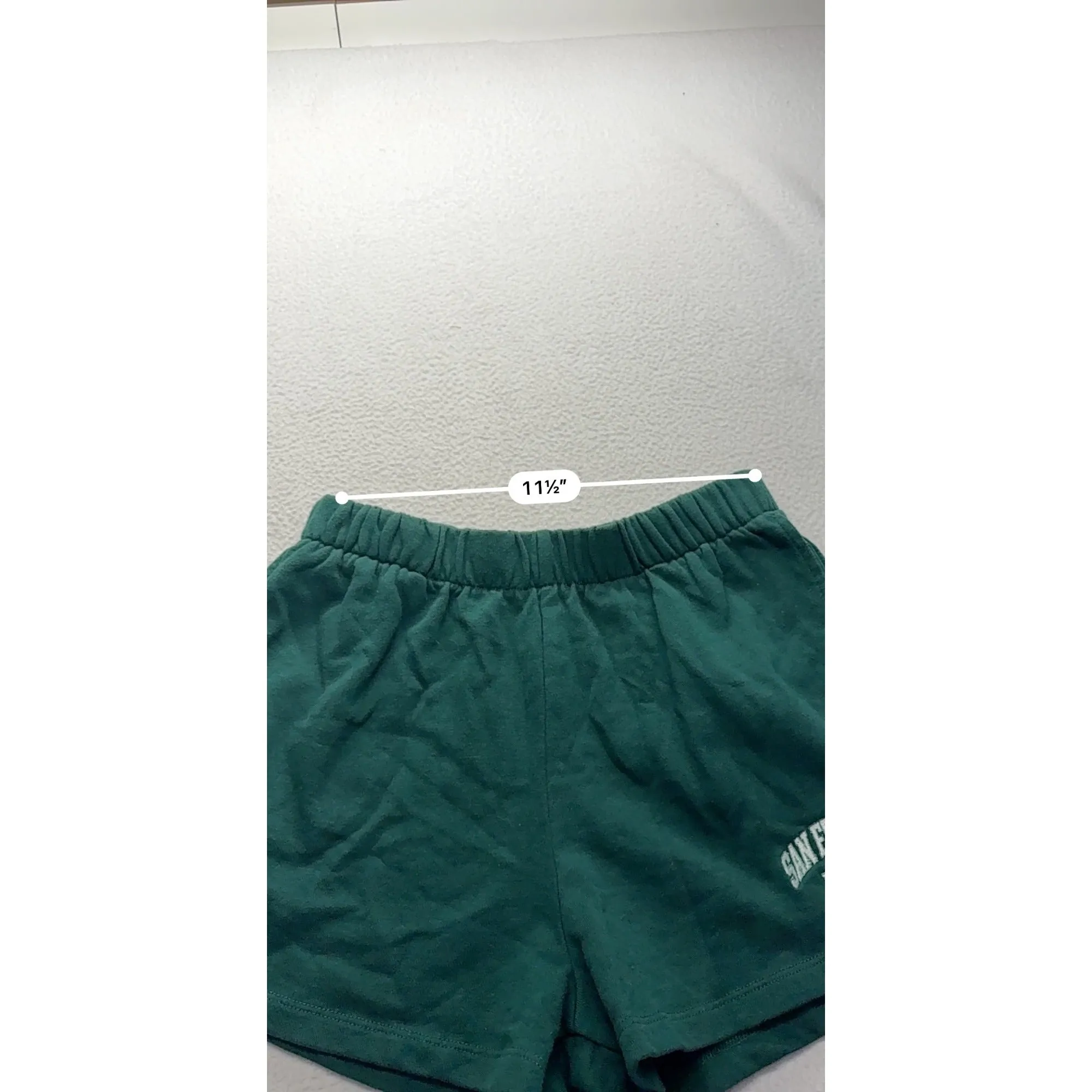 Garage San Francisco Bay Area Green Shorts #7563