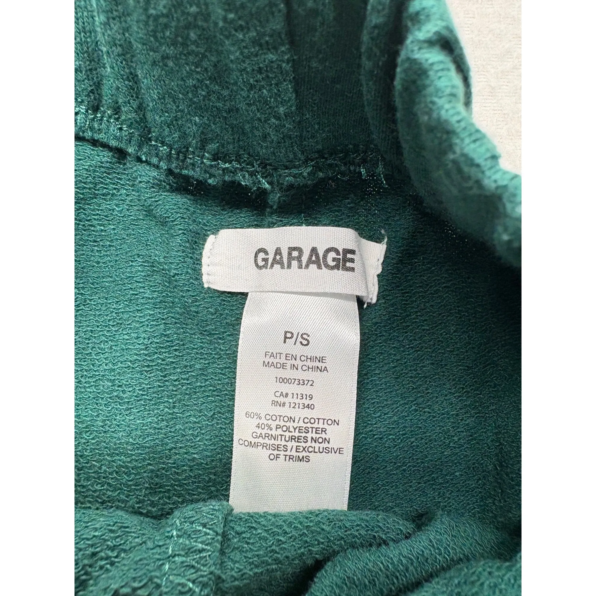 Garage San Francisco Bay Area Green Shorts #7563