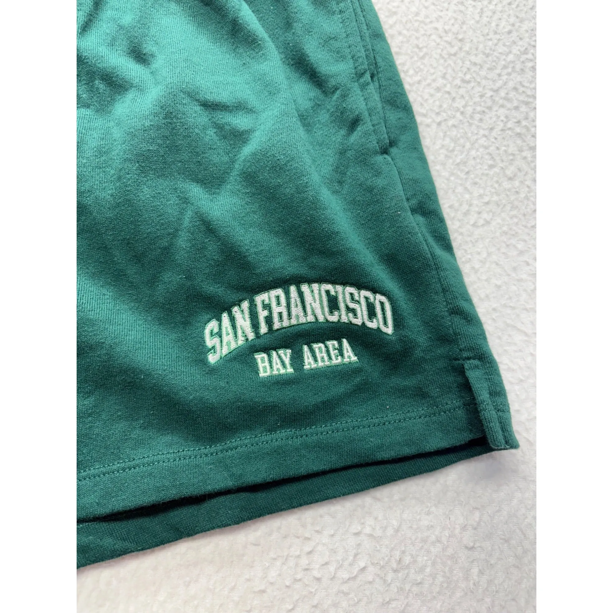 Garage San Francisco Bay Area Green Shorts #7563