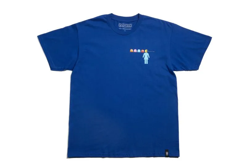 Girl OG Pac-Man Maze Tee Royal