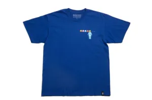 Girl OG Pac-Man Maze Tee Royal