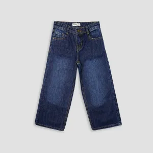 Girls Blue Bell Bottom Jeans