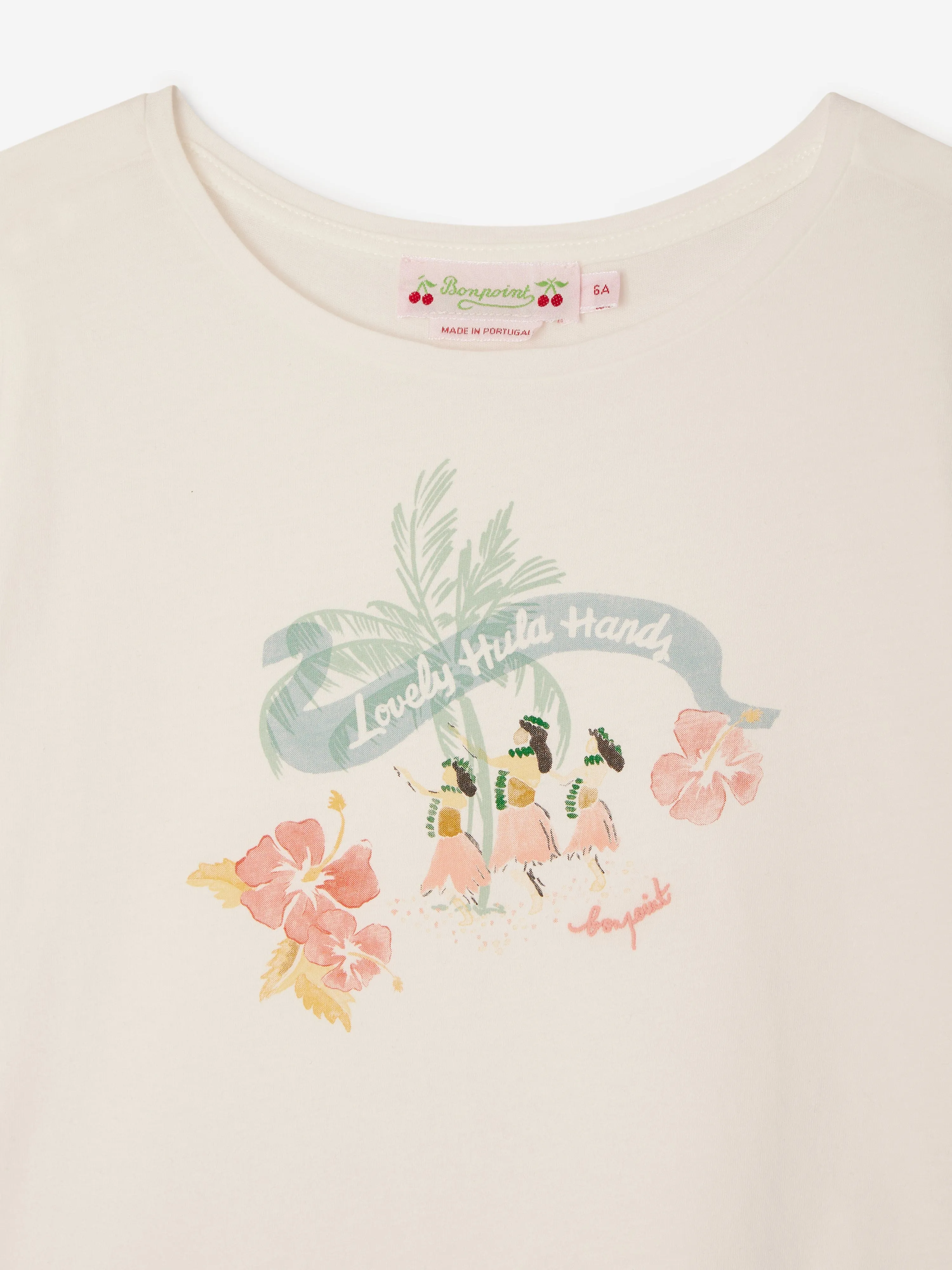 Girls Capricia T-Shirt in Ivory