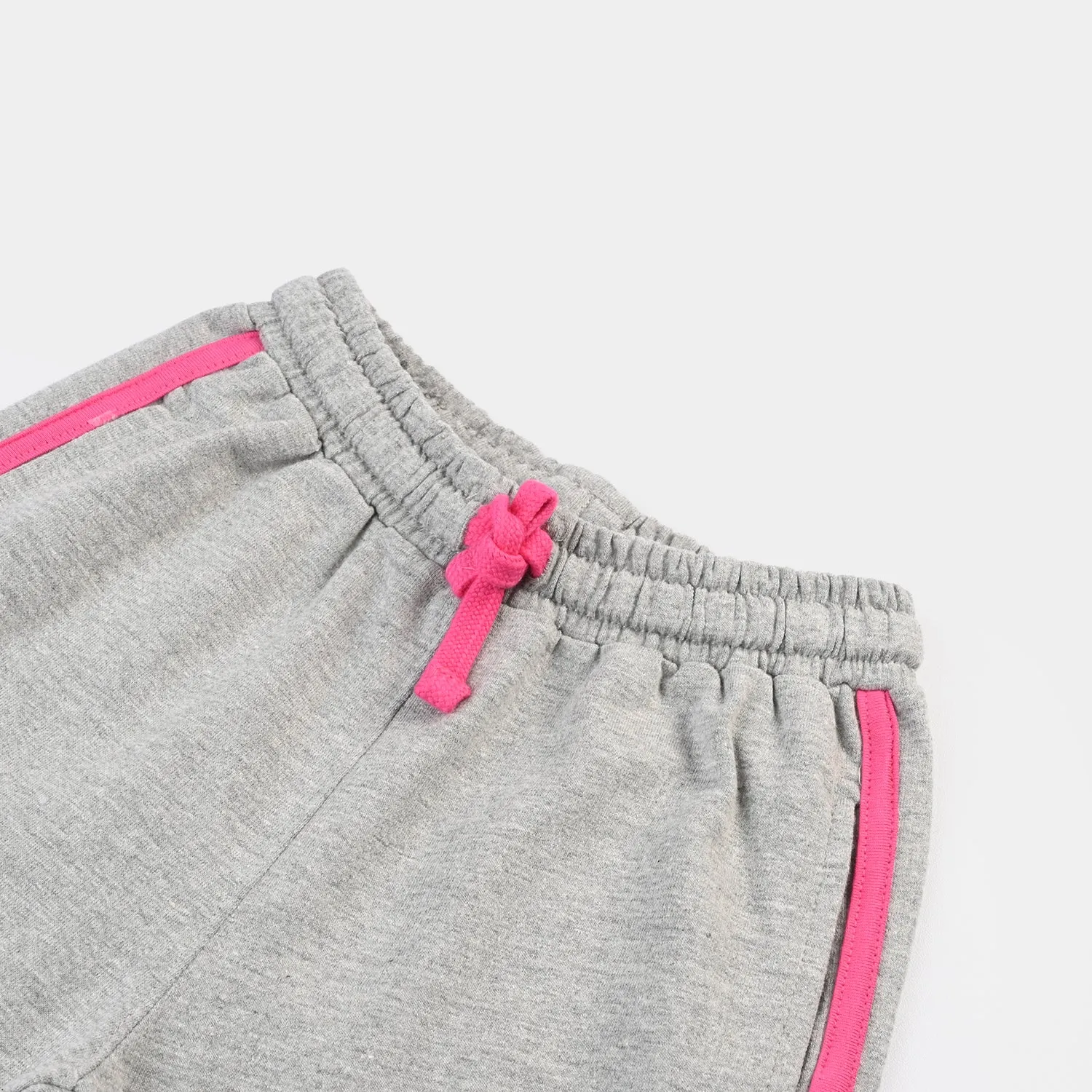 Girls Jersey/Terry Short You Love-H.grey