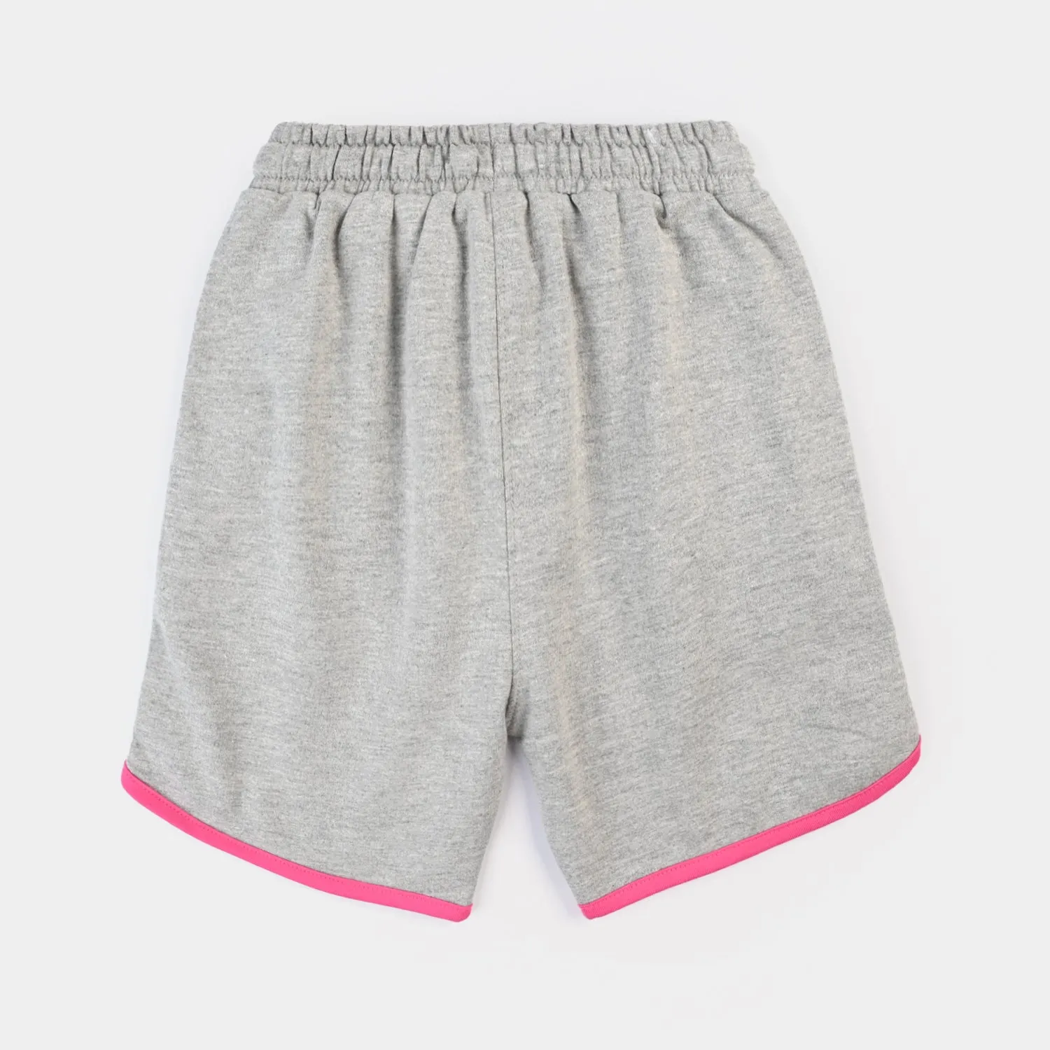Girls Jersey/Terry Short You Love-H.grey