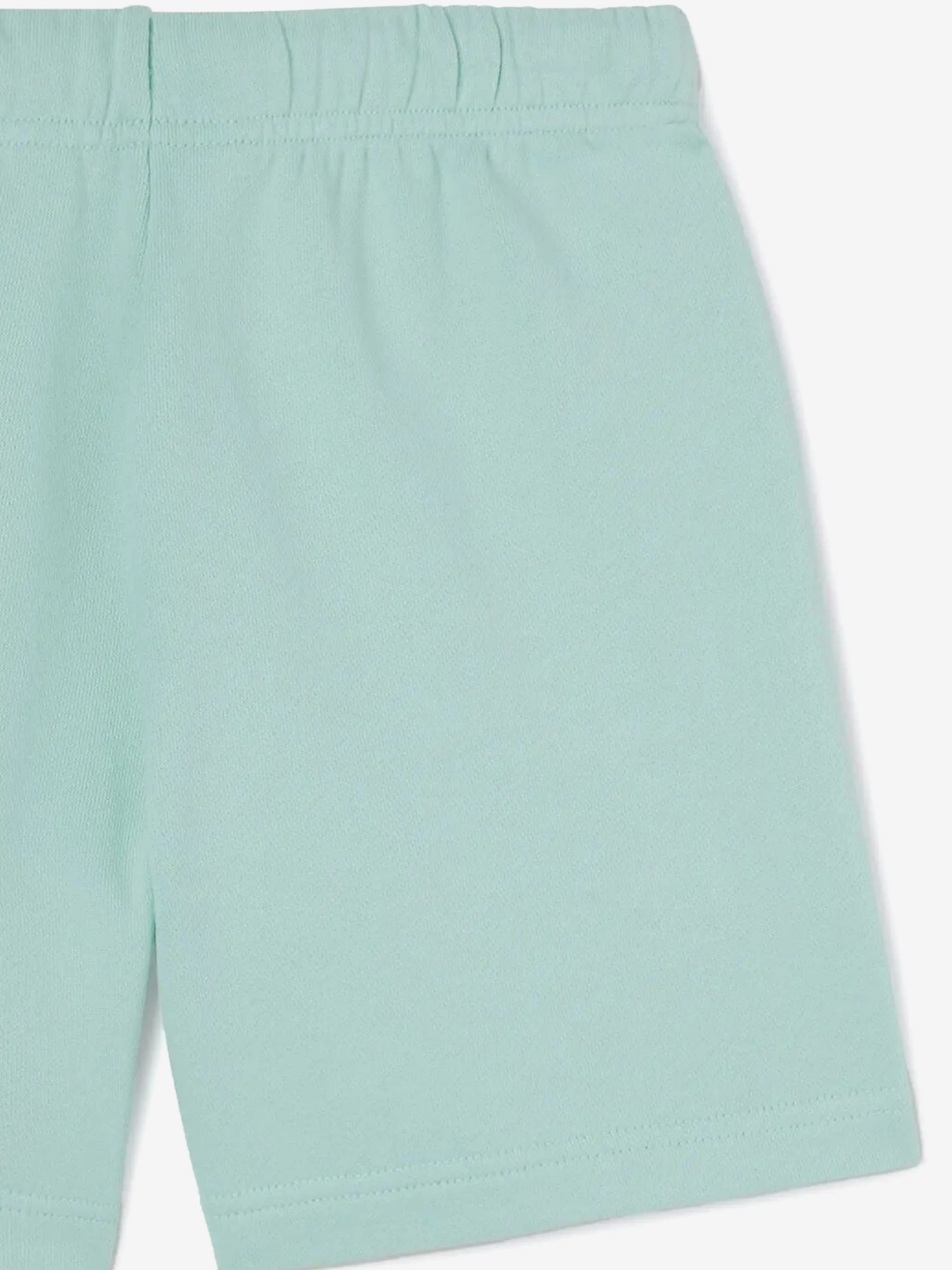 Girls The Palm Sweat Shorts in Green